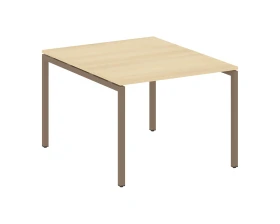 Переговорный стол (1 столешница) на П-образном м/к 1000x1235x750 Метал Систем Куатро 4х4 / Metal System Quattro 4x4 images