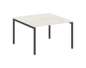 Переговорный стол (1 столешница) на П-образном м/к 1200x1235x750 Метал Систем Куатро 4х4 / Metal System Quattro 4x4 images