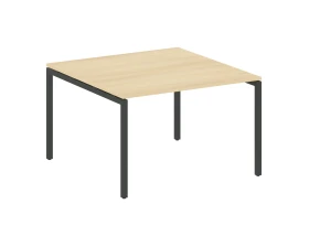 Переговорный стол (1 столешница) на П-образном м/к 1200x1235x750 Метал Систем Куатро 4х4 / Metal System Quattro 4x4 images