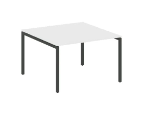 Переговорный стол (1 столешница) на П-образном м/к 1200x1235x750 Метал Систем Куатро 4х4 / Metal System Quattro 4x4 images