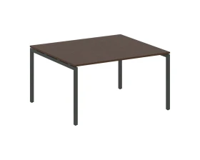 Переговорный стол (1 столешница) на П-образном м/к 1400x1235x750 Метал Систем Куатро 4х4 / Metal System Quattro 4x4 images