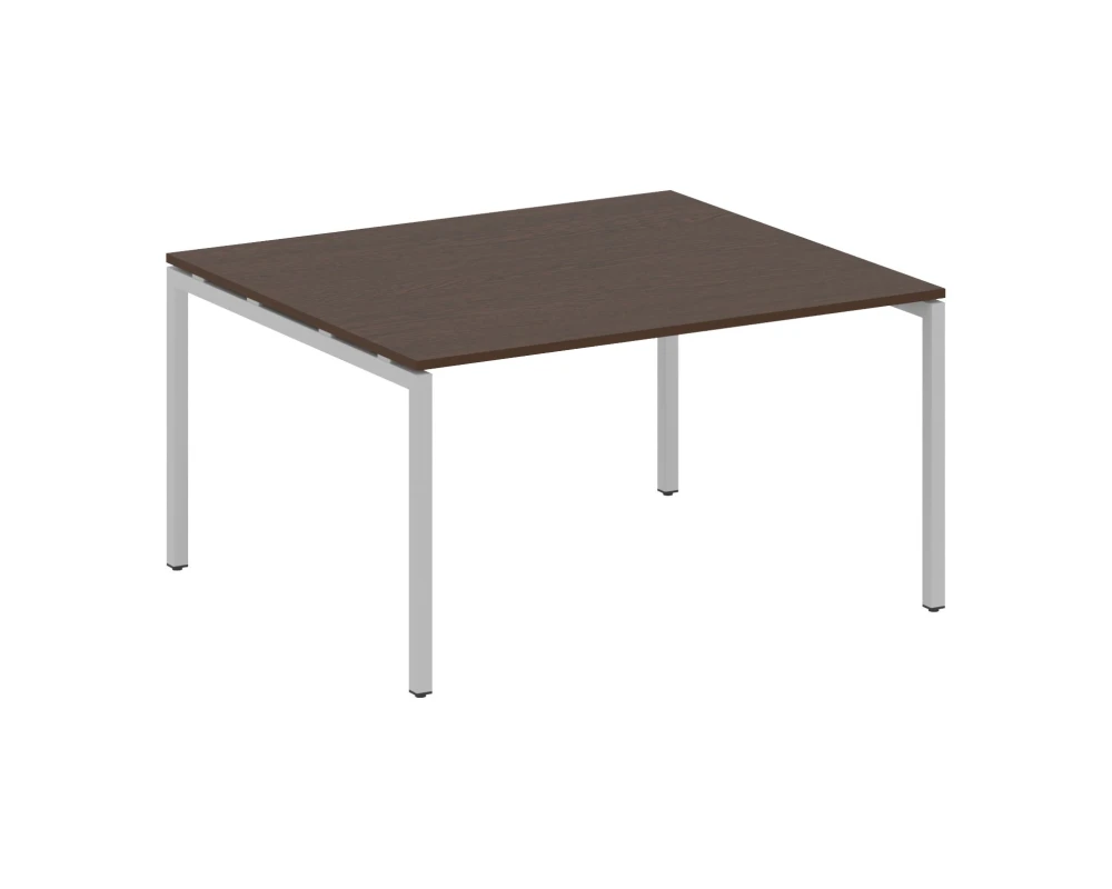 Переговорный стол (1 столешница) на П-образном м/к 1400x1235x750 Метал Систем Куатро 4х4 / Metal System Quattro 4x4