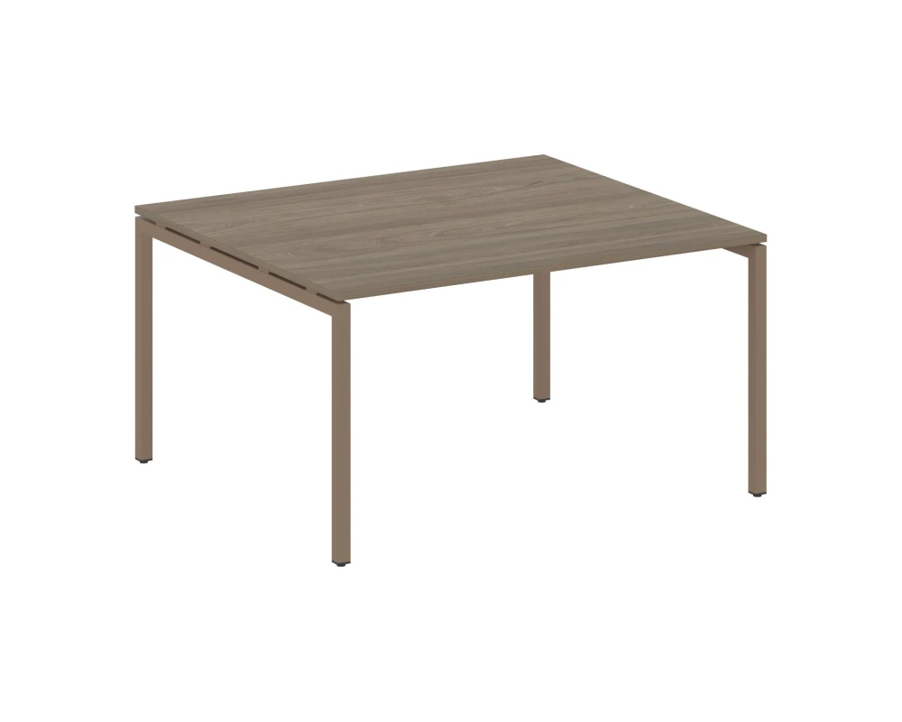 Переговорный стол (1 столешница) на П-образном м/к 1400x1235x750 Метал Систем Куатро 4х4 / Metal System Quattro 4x4