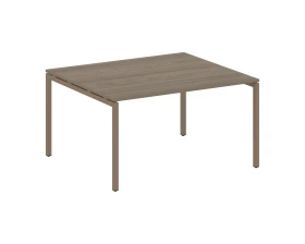 Переговорный стол (1 столешница) на П-образном м/к 1400x1235x750 Метал Систем Куатро 4х4 / Metal System Quattro 4x4 images