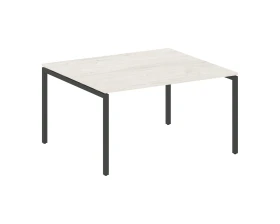 Переговорный стол (1 столешница) на П-образном м/к 1400x1235x750 Метал Систем Куатро 4х4 / Metal System Quattro 4x4 images