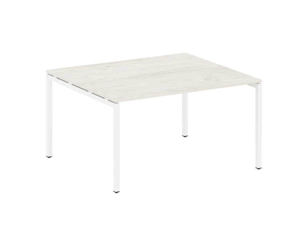 Переговорный стол (1 столешница) на П-образном м/к 1400x1235x750 Метал Систем Куатро 4х4 / Metal System Quattro 4x4