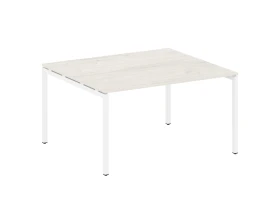 Переговорный стол (1 столешница) на П-образном м/к 1400x1235x750 Метал Систем Куатро 4х4 / Metal System Quattro 4x4 images