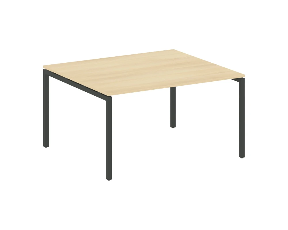 Переговорный стол (1 столешница) на П-образном м/к 1400x1235x750 Метал Систем Куатро 4х4 / Metal System Quattro 4x4