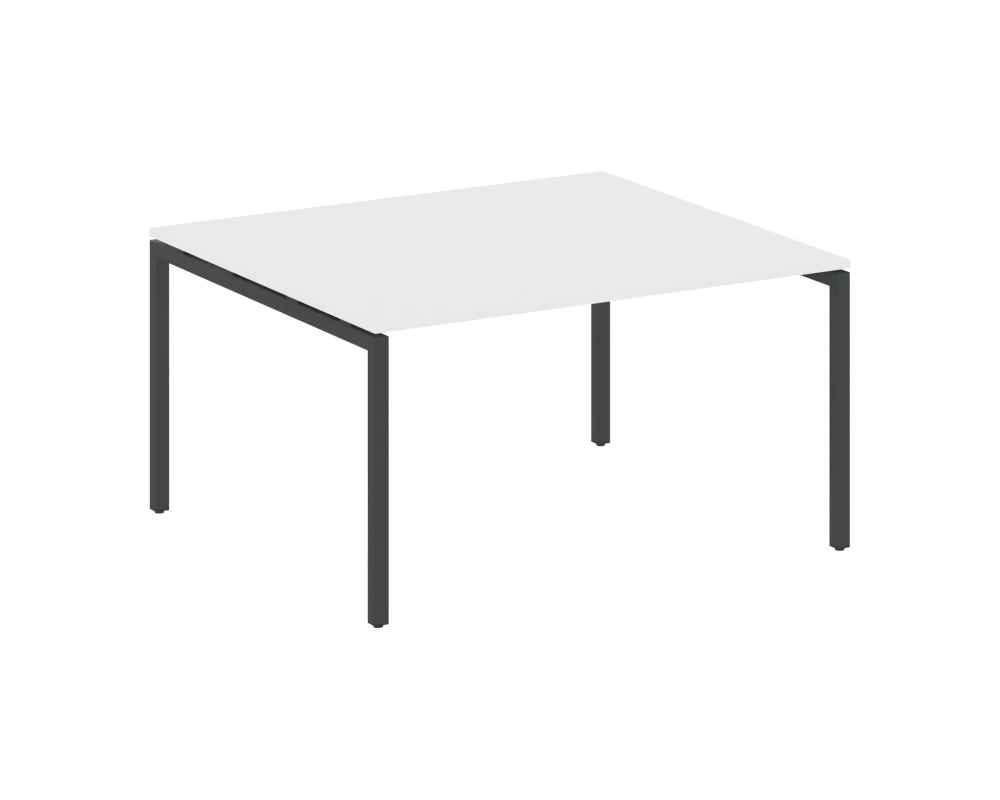 Переговорный стол (1 столешница) на П-образном м/к 1400x1235x750 Метал Систем Куатро 4х4 / Metal System Quattro 4x4