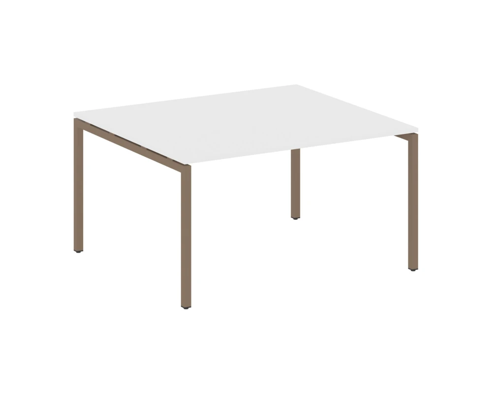 Переговорный стол (1 столешница) на П-образном м/к 1400x1235x750 Метал Систем Куатро 4х4 / Metal System Quattro 4x4