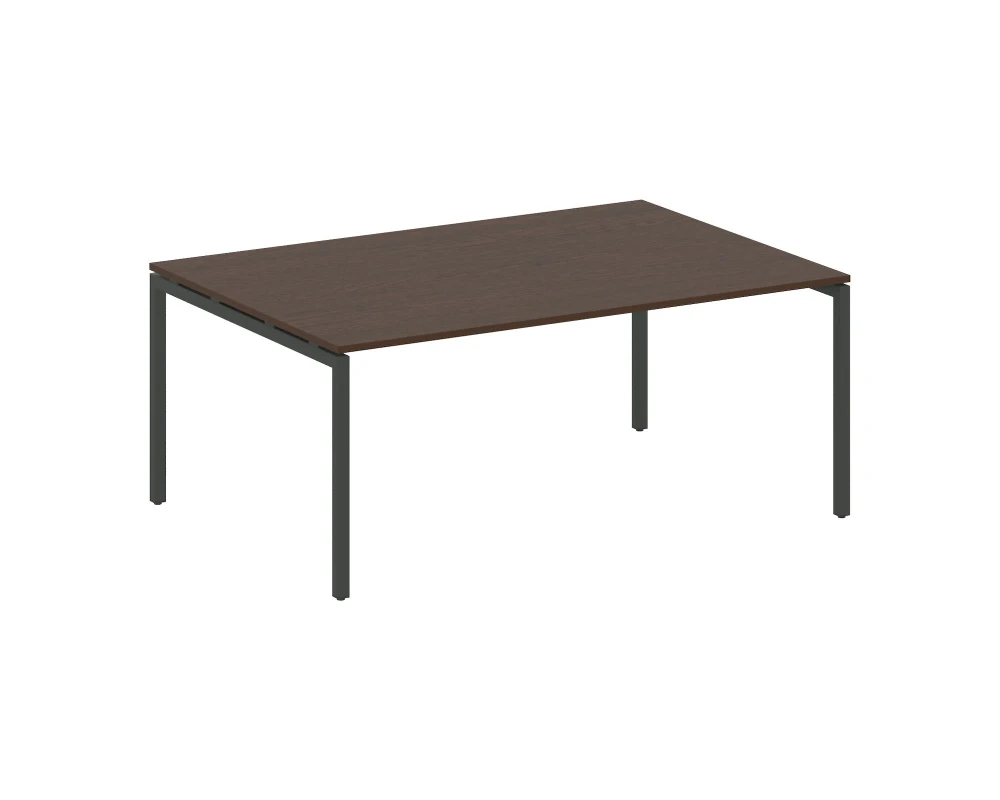 Переговорный стол (1 столешница) на П-образном м/к 1800x1235x750 Метал Систем Куатро 4х4 / Metal System Quattro 4x4