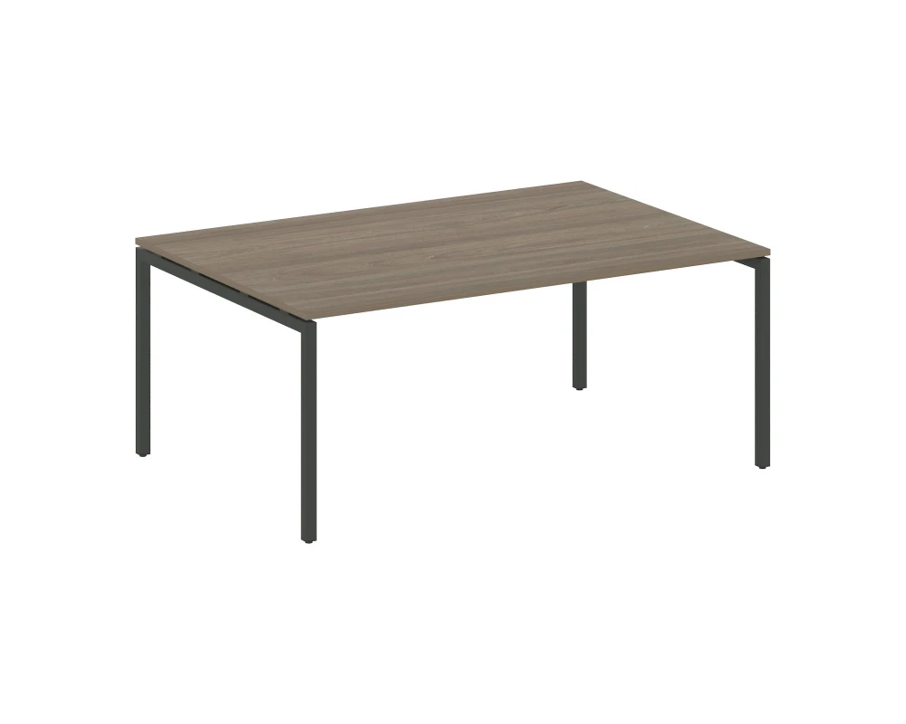 Переговорный стол (1 столешница) на П-образном м/к 1800x1235x750 Метал Систем Куатро 4х4 / Metal System Quattro 4x4