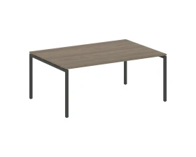 Переговорный стол (1 столешница) на П-образном м/к 1800x1235x750 Метал Систем Куатро 4х4 / Metal System Quattro 4x4 images