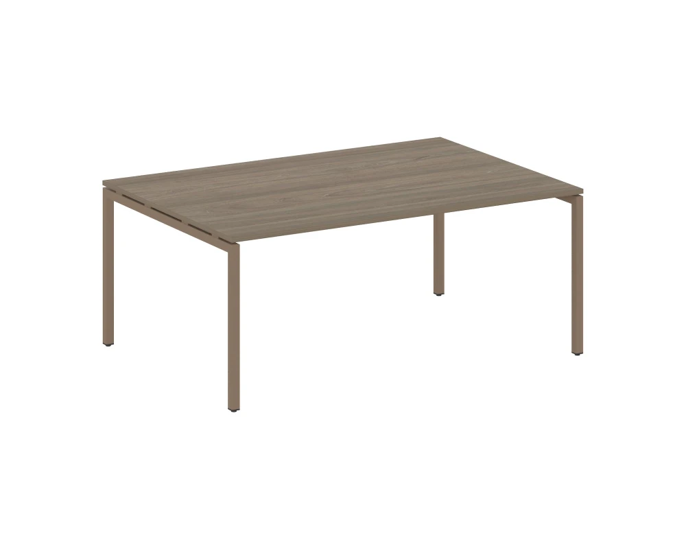 Переговорный стол (1 столешница) на П-образном м/к 1800x1235x750 Метал Систем Куатро 4х4 / Metal System Quattro 4x4