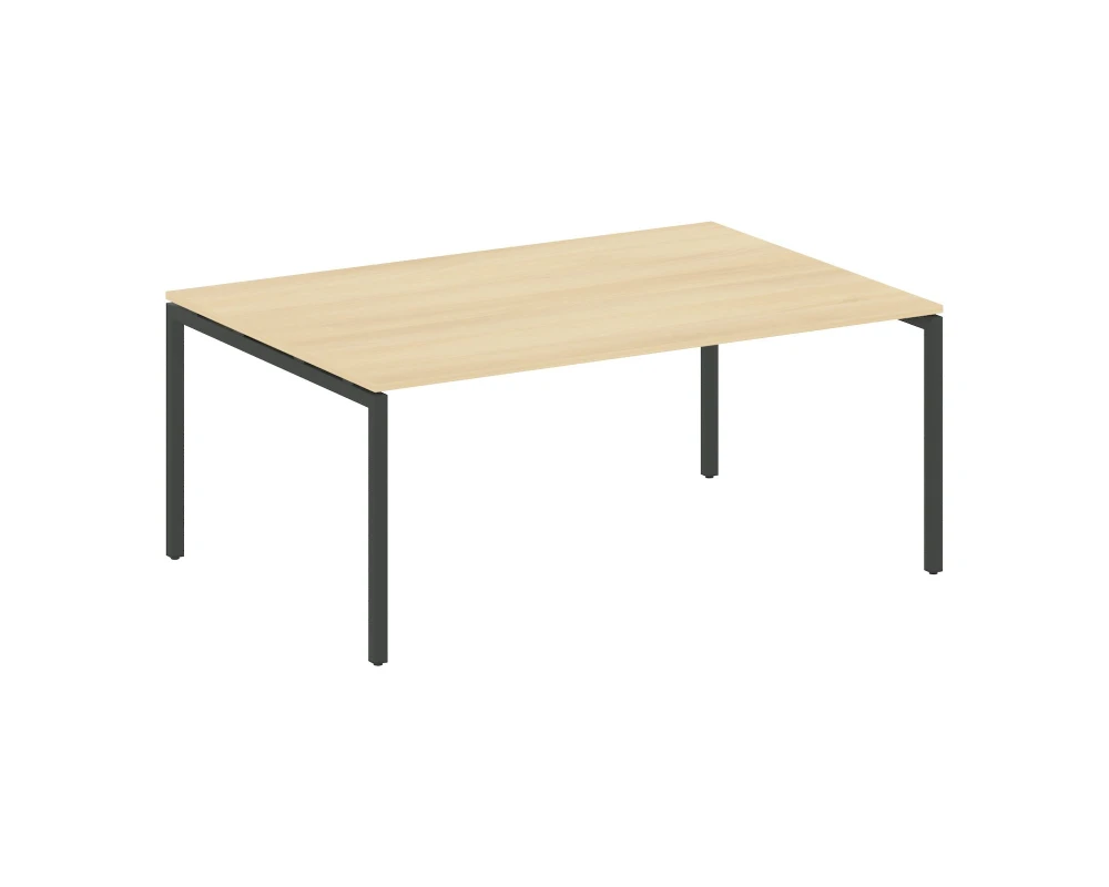 Переговорный стол (1 столешница) на П-образном м/к 1800x1235x750 Метал Систем Куатро 4х4 / Metal System Quattro 4x4