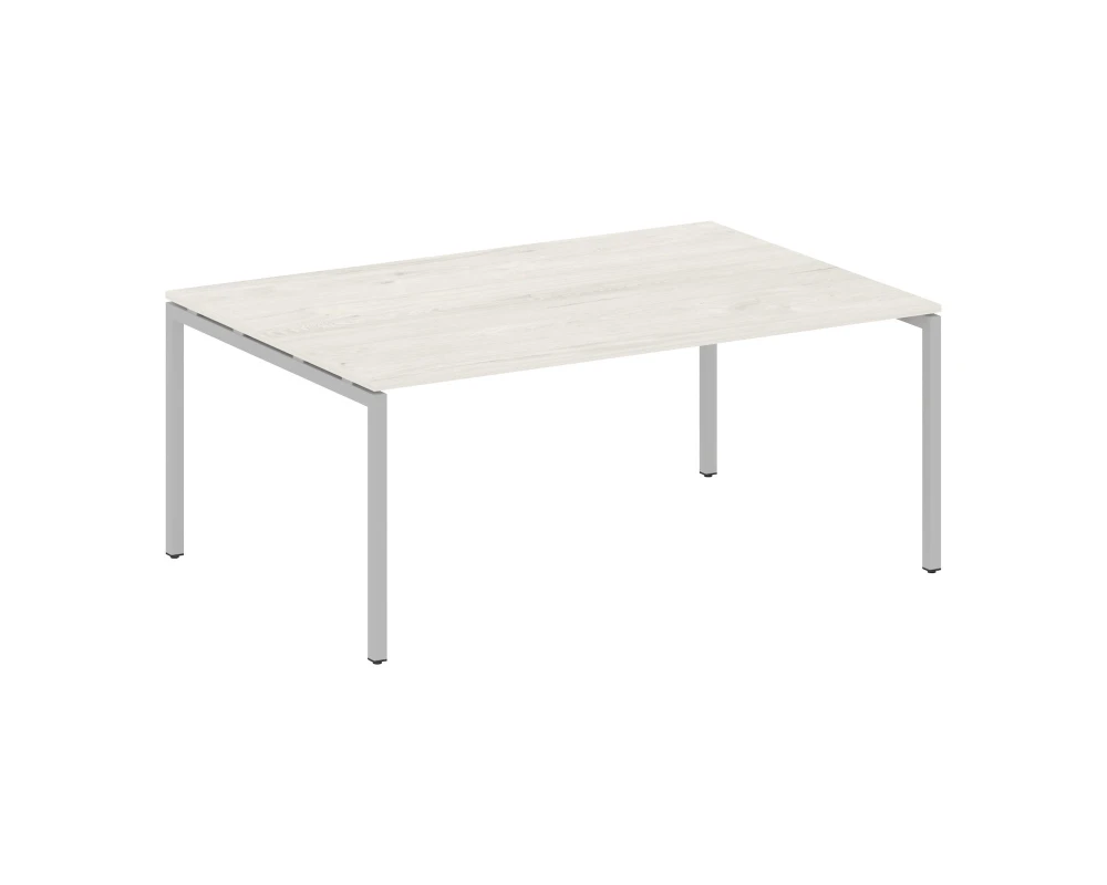 Переговорный стол (1 столешница) на П-образном м/к 1800x1235x750 Метал Систем Куатро 4х4 / Metal System Quattro 4x4