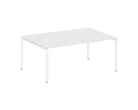 Переговорный стол (1 столешница) на П-образном м/к 1800x1235x750 Метал Систем Куатро 4х4 / Metal System Quattro 4x4 images