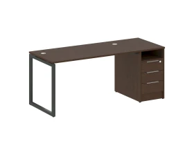 Рабочая станция с тумбой на О-образном м/к 1812x720x750 Метал Систем Куатро 4х4 / Metal System Quattro 4x4 images