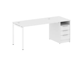 Рабочая станция с тумбой на П-образном м/к 1812x720x750 Метал Систем Куатро 4х4 / Metal System Quattro 4x4 images