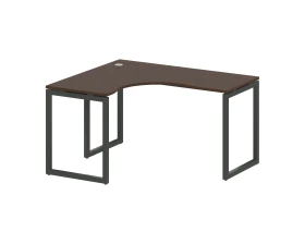 Стол криволинейный левый на О-образном м/к 1400x1200x750 Метал Систем Куатро 4х4 / Metal System Quattro 4x4 images