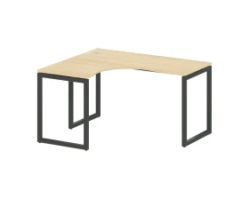 Стол криволинейный левый на О-образном м/к 1400x1200x750 Метал Систем Куатро 4х4 / Metal System Quattro 4x4 images