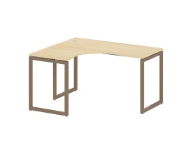 Стол криволинейный левый на О-образном м/к 1400x1200x750 Метал Систем Куатро 4х4 / Metal System Quattro 4x4 images