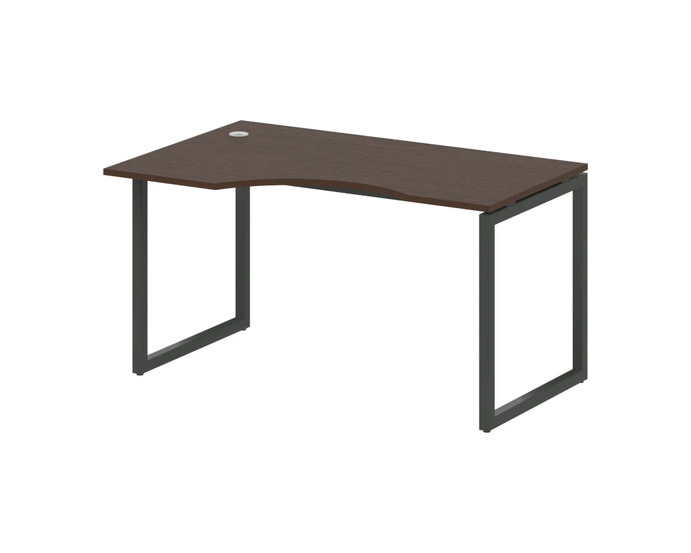 Стол криволинейный левый на О-образном м/к 1400x900x750 Метал Систем Куатро 4х4 / Metal System Quattro 4x4