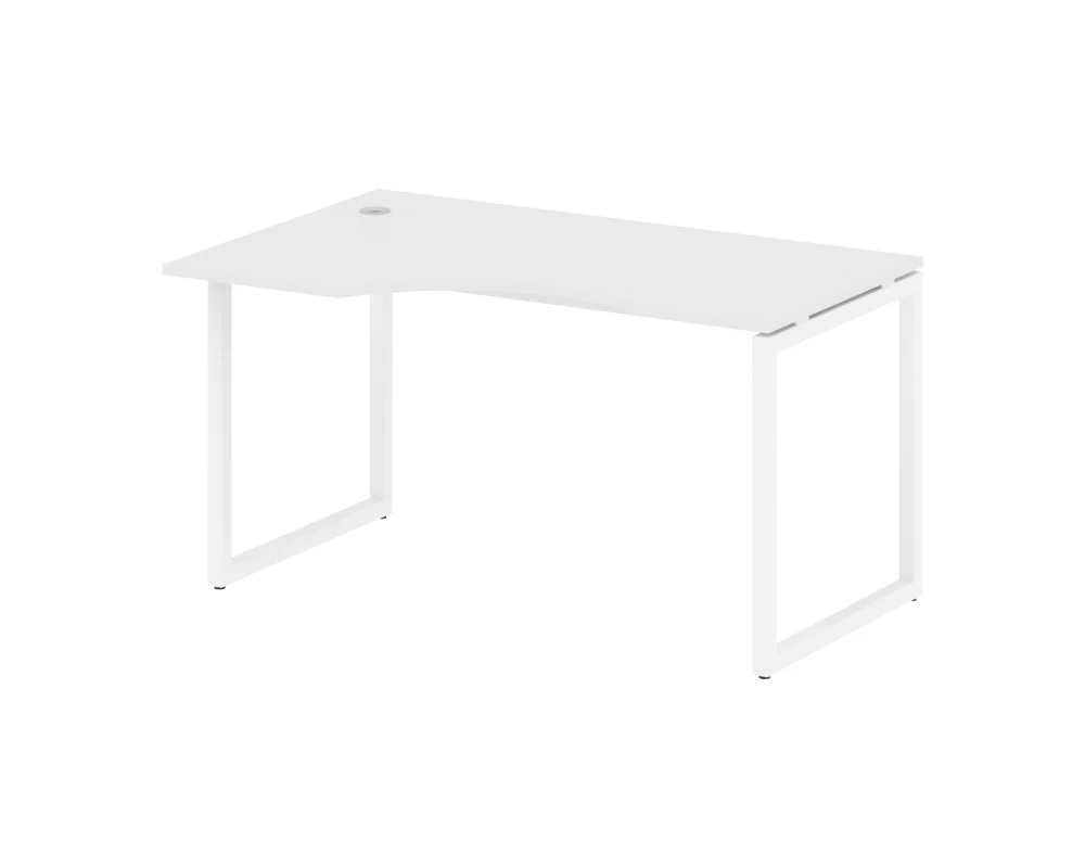 Стол криволинейный левый на О-образном м/к 1400x900x750 Метал Систем Куатро 4х4 / Metal System Quattro 4x4