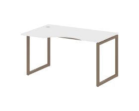 Стол криволинейный левый на О-образном м/к 1400x900x750 Метал Систем Куатро 4х4 / Metal System Quattro 4x4 images