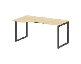 Стол криволинейный левый на О-образном м/к 1600x900x750 Метал Систем Куатро 4х4 / Metal System Quattro 4x4 images