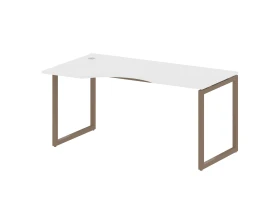 Стол криволинейный левый на О-образном м/к 1600x900x750 Метал Систем Куатро 4х4 / Metal System Quattro 4x4 images