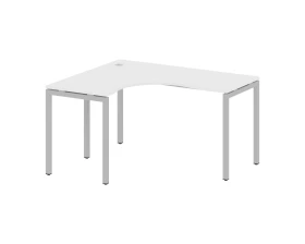 Стол криволинейный левый на П-образном м/к 1400x1200x750 Метал Систем Куатро 4х4 / Metal System Quattro 4x4 images