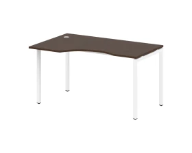 Стол криволинейный левый на П-образном м/к 1400x900x750 Метал Систем Куатро 4х4 / Metal System Quattro 4x4 images