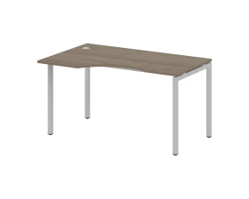 Стол криволинейный левый на П-образном м/к 1400x900x750 Метал Систем Куатро 4х4 / Metal System Quattro 4x4 images