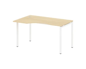 Стол криволинейный левый на П-образном м/к 1400x900x750 Метал Систем Куатро 4х4 / Metal System Quattro 4x4 images