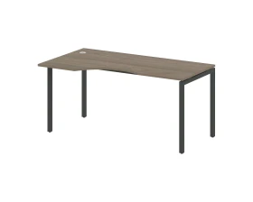 Стол криволинейный левый на П-образном м/к 1600x900x750 Метал Систем Куатро 4х4 / Metal System Quattro 4x4 images