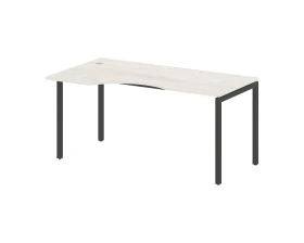 Стол криволинейный левый на П-образном м/к 1600x900x750 Метал Систем Куатро 4х4 / Metal System Quattro 4x4 images