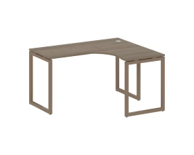 Стол криволинейный правый на О-образном м/к 1400x1200x750 Метал Систем Куатро 4х4 / Metal System Quattro 4x4 images