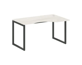 Стол криволинейный правый на О-образном м/к 1400x900x750 Метал Систем Куатро 4х4 / Metal System Quattro 4x4 images