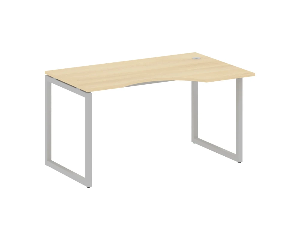 Стол криволинейный правый на О-образном м/к 1400x900x750 Метал Систем Куатро 4х4 / Metal System Quattro 4x4