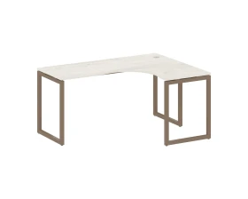 Стол криволинейный правый на О-образном м/к 1600x1200x750 Метал Систем Куатро 4х4 / Metal System Quattro 4x4 images