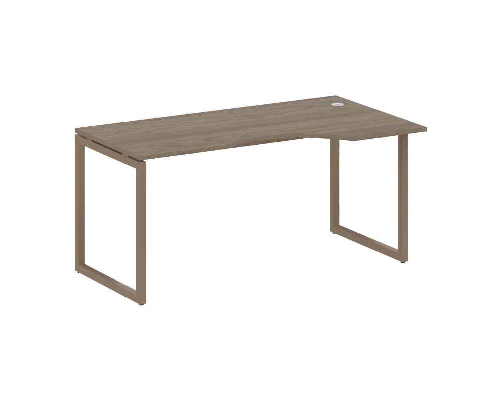 Стол криволинейный правый на О-образном м/к 1600x900x750 Метал Систем Куатро 4х4 / Metal System Quattro 4x4