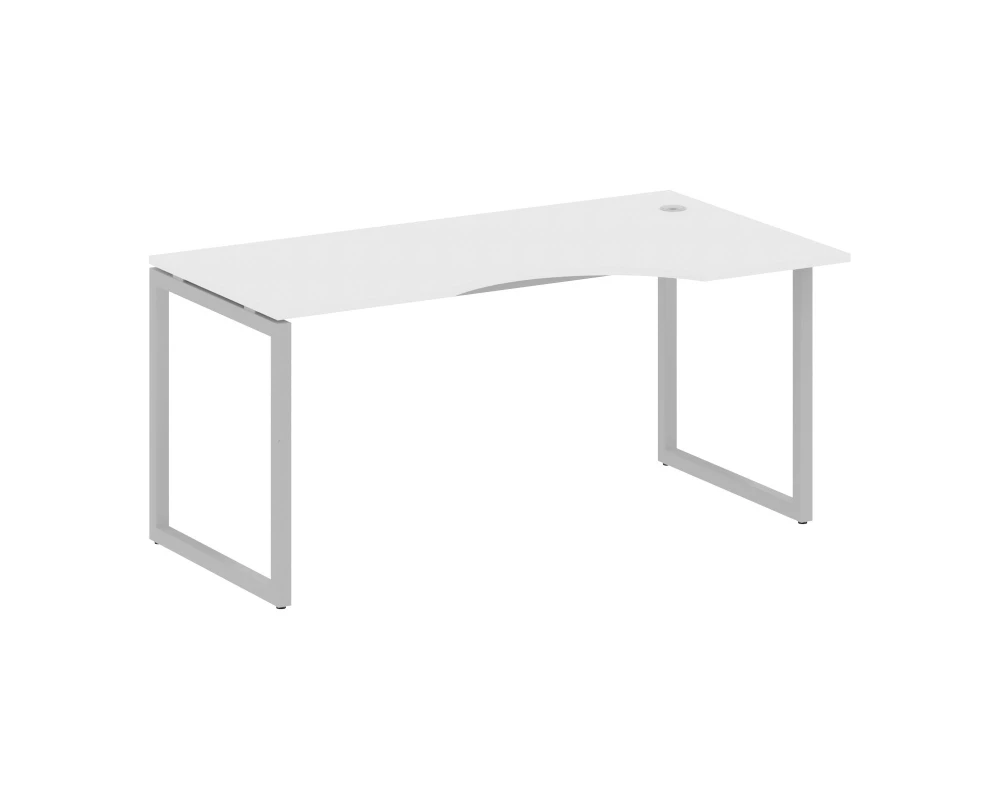 Стол криволинейный правый на О-образном м/к 1600x900x750 Метал Систем Куатро 4х4 / Metal System Quattro 4x4