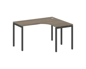 Стол криволинейный правый на П-образном м/к 1400x1200x750 Метал Систем Куатро 4х4 / Metal System Quattro 4x4 images