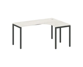Стол криволинейный правый на П-образном м/к 1600x1200x750 Метал Систем Куатро 4х4 / Metal System Quattro 4x4 images