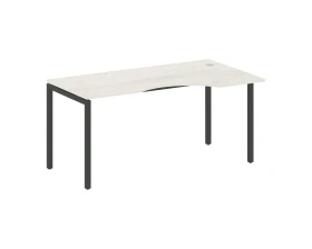Стол криволинейный правый на П-образном м/к 1600x900x750 Метал Систем Куатро 4х4 / Metal System Quattro 4x4 images