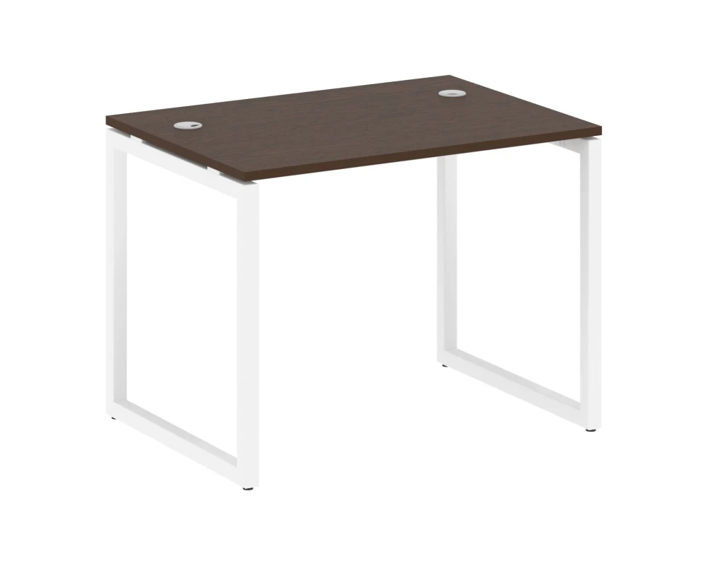 Стол письменный на О-образном м/к 1000x720x750 Метал Систем Куатро 4х4 / Metal System Quattro 4x4