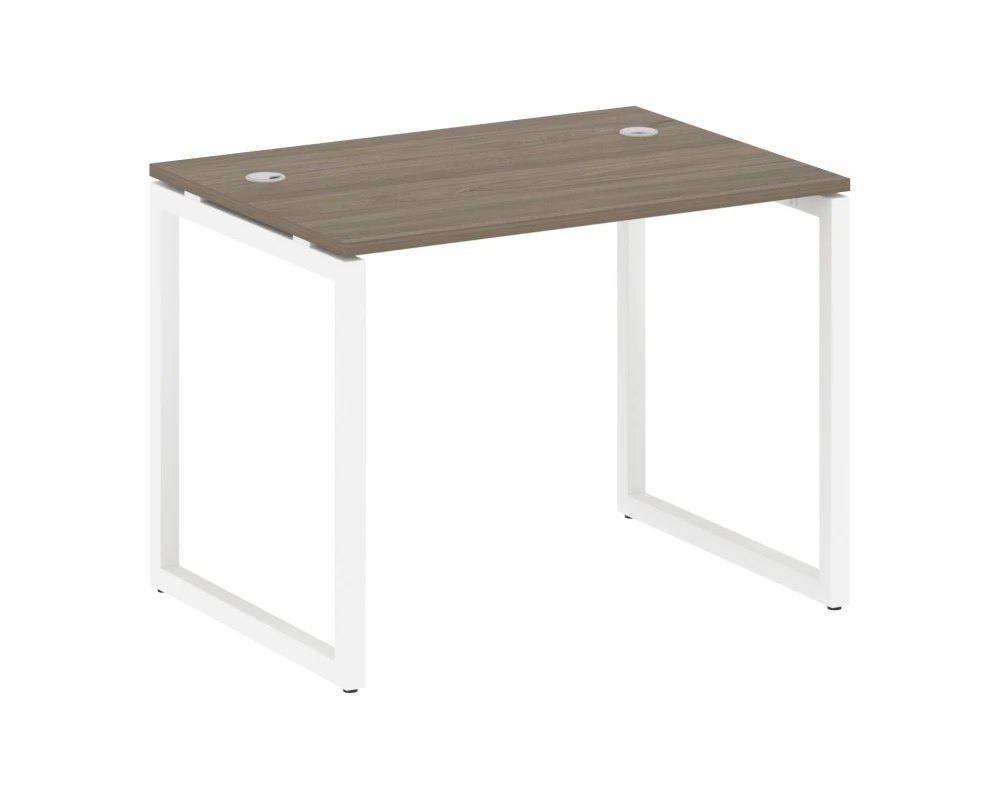 Стол письменный на О-образном м/к 1000x720x750 Метал Систем Куатро 4х4 / Metal System Quattro 4x4