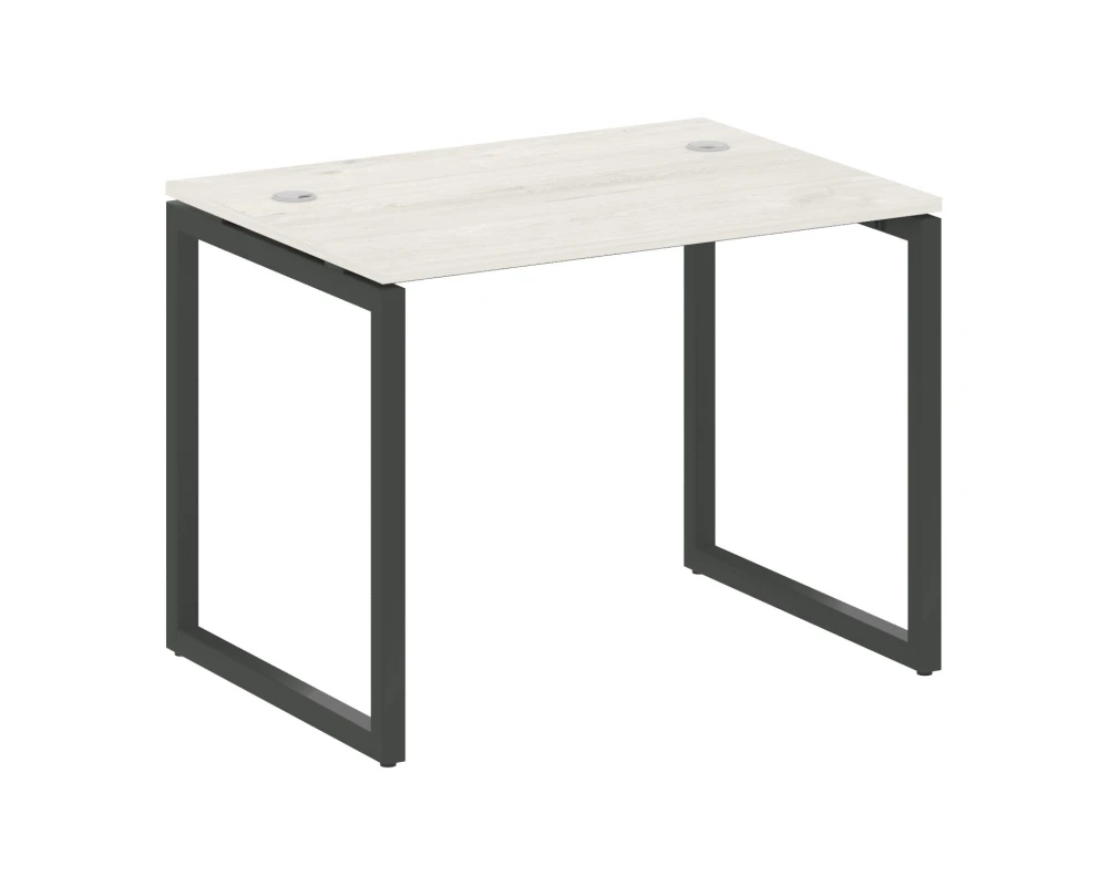 Стол письменный на О-образном м/к 1000x720x750 Метал Систем Куатро 4х4 / Metal System Quattro 4x4