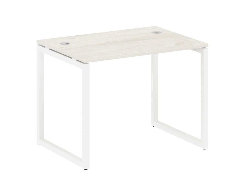 Стол письменный на О-образном м/к 1000x720x750 Метал Систем Куатро 4х4 / Metal System Quattro 4x4